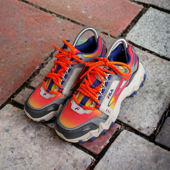 Fila Oakmont TR Fitness Trail Running Shoes Women's Size 7.5 Multi 1621 - Picture 1 of 16